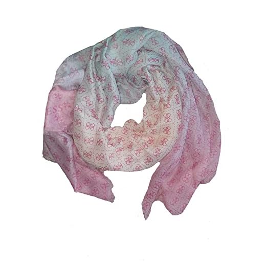 Guess Bufanda Mujer SPENCER PRINTED KEFIAH Rosa