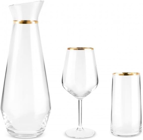 Set de 25 Vasos KARACA Orlando, Juego de Cristalería para 12 Personas miniatura 3