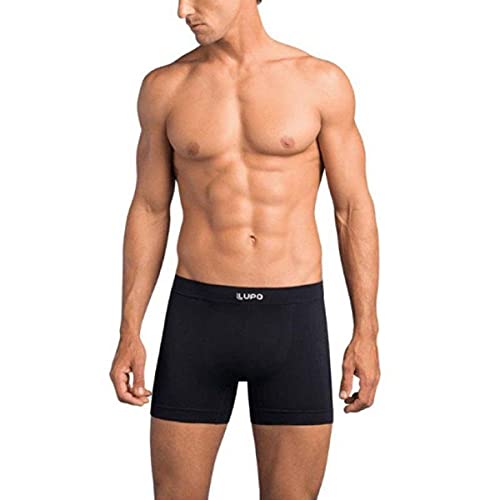 Cueca Lupo AM Boxer Bas. K2,Lupo,Masculino Branco/Chumbo M