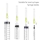 DBALL 100 Stück Abgabe Tube 20G (0,9mm x 38mm) aus Edelstahl Einzeln Verpackt Laborzubehör Abgabe Tube Nachfüllröhrchen für Flüssigkeiten Industrie Klebstoff Hobby