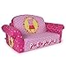 Marshmallow Furniture 2-in-1 Flip Open Foam Couch Bed Sleeper Sofa Kid's Furniture for Ages 18 Months and Up, Peppa Pig