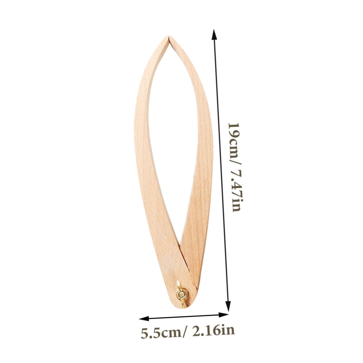 Angoily 2pcs Wood Caliper Air Dry Clay Caliper Pottery Kids Clay Sculpture Clay Carving Craft Caliper Clay Sculpture Measuring Tool Shaping Modeling Supplies Pottery Measuring Tool Iron