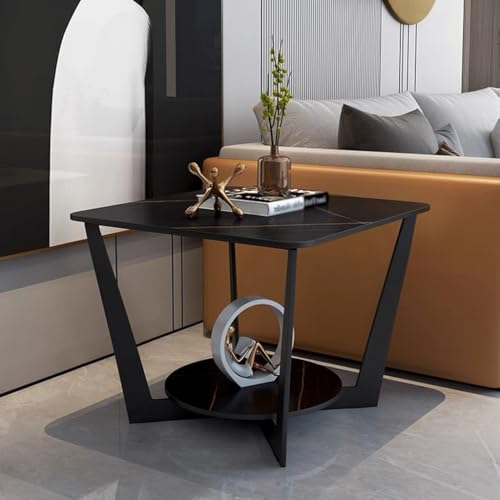 Petite table basse d'angle pour canapé pour optimiser les petits espaces du salon