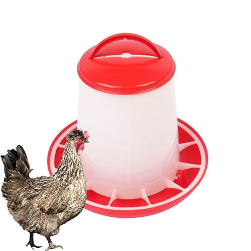 鶏 自動給水器 自動給餌器 鳥 給水器 餌入れ 餌やり ひよこ 餌台 エサ台 平飼い 放し飼い あひる カモ ひよこ ニワトリ うずら プラスチック ドーム形 ポータブル 自動水やり 家禽用 ニワトリ 餌 (12kg)