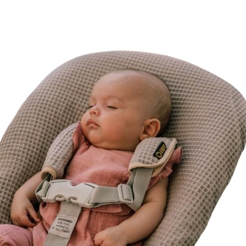 Ukje Protective Cover Compatible with Newborn Stokke with Strap Pads | High Chair Accessories| Fabric Cover for Infant and Toddler High Chairs | Handcrafted in Europe | Many Colors & Patterns