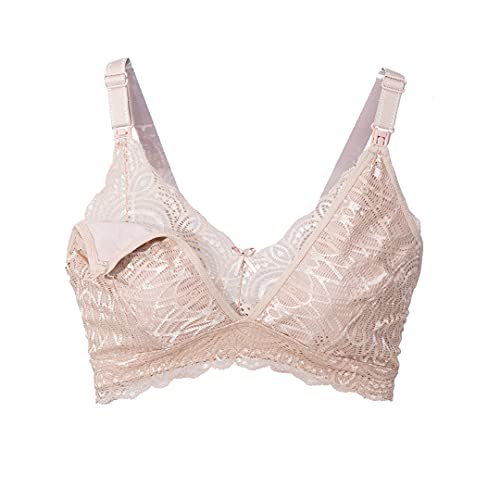 1 Sutiã Amamentação Em Renda Gestante Pós Parto Maternidade (CORES VARIADAS, G)