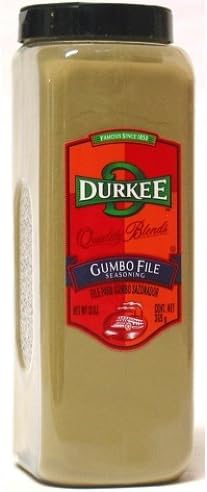 Durkee Gumbo File Seasoning - 13 oz. container, 6 per case