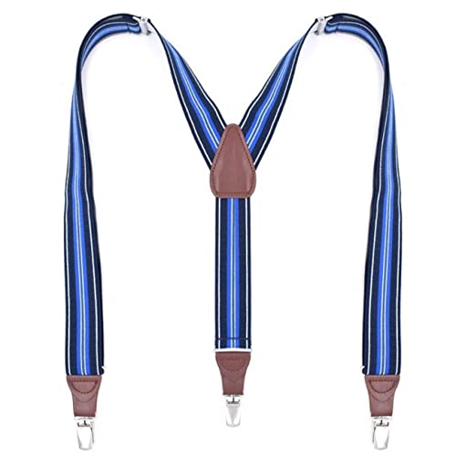 Tirantes para pantalones de hombre elásticos y resistentes de 1,4 pulgadas ancho