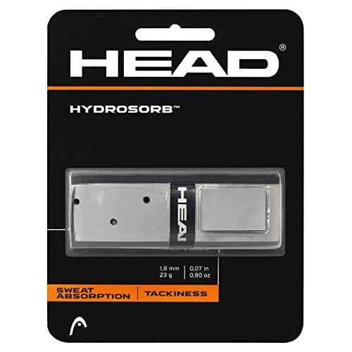 Superficie elastomerica Head Hydrosorb Grip, Overgrip Anti Scivolo Unisex – Adulto, Grigio, Taglia Unica