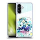 Head Case Designs Licenza Ufficiale Hatsune Miku Stelle e Arcobaleno Grafiche Custodia in Gel [Protezione di Grado Militare] Compatibile con Samsung Galaxy A56 5G