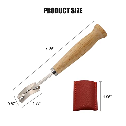 Bread Lame Slashing Tool Included 15 Blades, Dough Making Slasher Tools Baking Sourdough Bread Starter Jar Scoring Knife Razor Cutter Slashing Tool Accessories For Cutting Bread Bosses Supplies #TOP1