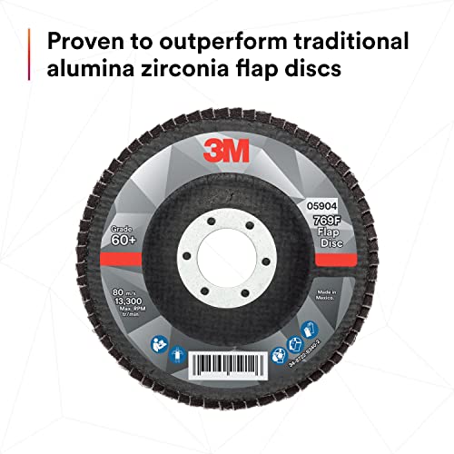 Disque à lamelles 769F 3M coupe rapide grain 60 pour soudure