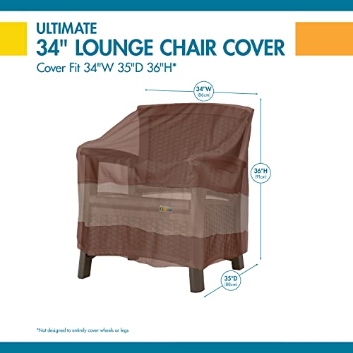 Duck Covers Uch363736 Ultimate 36 In. W Patio Chair Cover, Mocha Cappuccino #TOP2