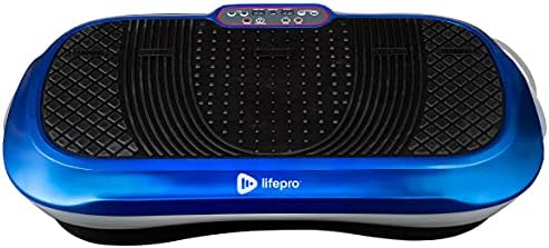 LifePro Vibration Plate Exercise Machine - Whole Body Workout Vibration Fitness Platform w/ Loop Bands - Home Training Equipment - Remote, Balance Straps, Videos & Manual