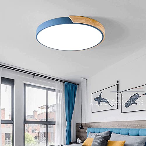 Lámpara de techo de madera para decoración del dormitorio moderno 7