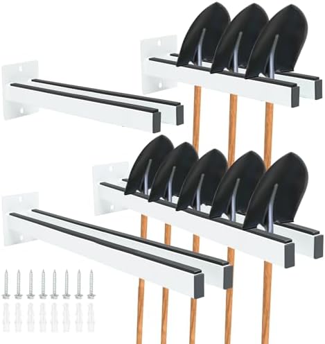 Amazon.com: FEIMIRE Extra Wide Tool Rack Wall Mount – Heavy Duty Shovel ...