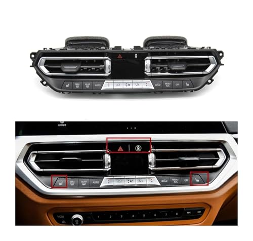 Grille d'aération pour BMW Série 3 G20 G28 console centrale taille B - 4