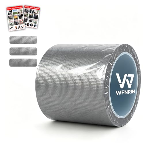 Leather Repair Tape, Self Adhesive Waterproof Patch (Gray - 4"W x 32.8'L)