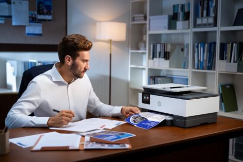 HP OfficeJet Pro Sans fil Couleur Imprimante Instant Ink Impression recto verso - vue 8