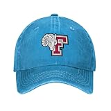 Fordham Rams University Logo Unisex Adjustable for Hat Baseball Cap Casquette Blue