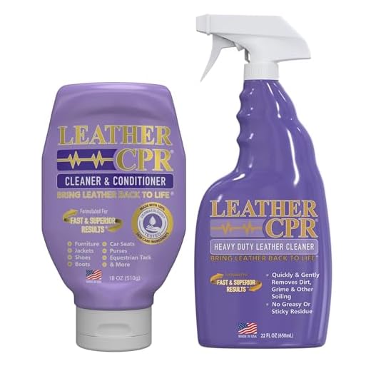 Leather CPR Cleaner and Conditioner Set