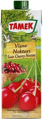 Tamek Sour Cherry Nectar– 34fl. oz (Carton)