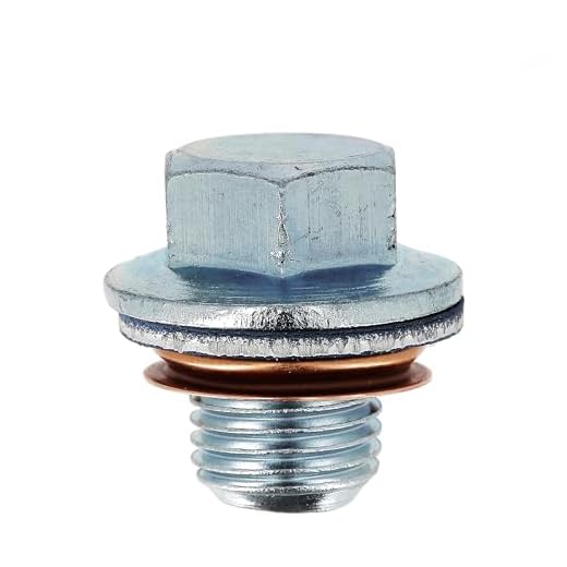 Restagraf - Bouchon de Vidange avec Joint Assemblé - Compatible Certains Véhicules Dacia Daihatsu Lexus Mini Nissan Renault Toyota - Réf. 221483 - M12-1,25 x 12,5 mm