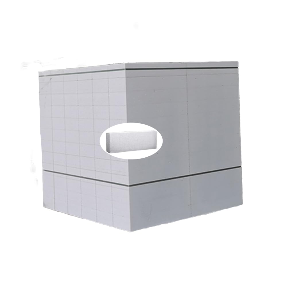 AAC Block Autoclaved Lightweight Concrete Aerated Blocks AAC Aerated Autoclaved Concrete Block Wall AAC Brick Blocks (2, 23.6“x7.9"x7.9")