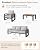 Aoxun Aluminum Patio Furniture Set, 5 Seats Luxury Outdoor Sectional with 6" Olefin Fabric Cushions, Patio Conversation Sets with Coffee Table for Backyard, Porch Light Grey