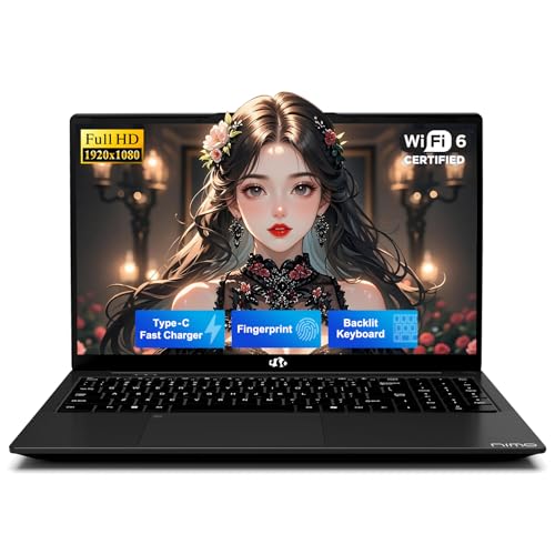 NIMO 15.6' FHD Business Laptop Computer, Quad-Core Processor(Beats i3-1115G4), Laptop 8GB RAM 256GB...