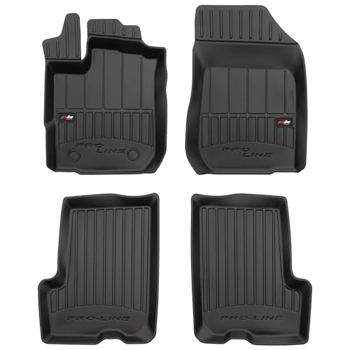 MOTOS Tapis de sol caoutchouc pour Dacia Logan MCV I 2006-2013 Améliorez Votre Confort de Voyage avec Le tapis noir antidérapant Auto 3D- tapis voiture Tous...