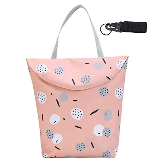 Bolsa organizadora de Wetbag, gran bolso cambiador, bolsa de protección contra la humedad, bolso cambiador con gancho, bolso cambiador reutilizable