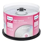 Philips 50 pack dvd-r 16x speed blank discs