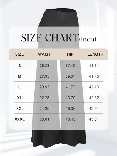 Arolina Women's Stretchy Wide Leg Palazzo Lounge Pants Casual Comfy High Waist Palazzo Pants