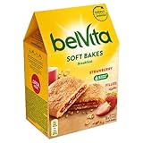 belVita Breakfast Getreidekuchen mit Erdbeerfüllung 250g