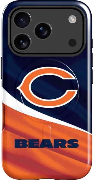 Skinit Impact Phone Case Compatible with iPhone 17 Pro Max Magsafe - Officially Licensed NFL Chicago Bears Design