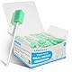 ARGOMAX Mundschwämme Tupfer, 50 PCS Mundpflege Schwamm Tupfer, Reinigung Mund Tupfer, Mundhygieneschwamm, Mundpflegetupfer Wattestäbchen, Mundpflegestäbchen Schaumstoff für Mundhygiene, Cyan.