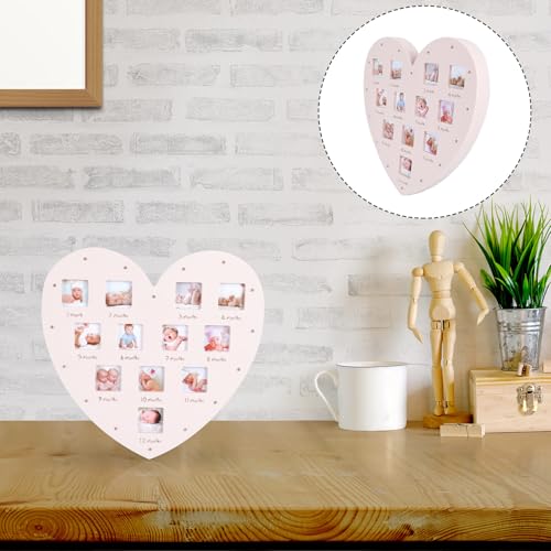 Cadre photo bébé 12 mois LED, le cadeau de naissance idéal - 7