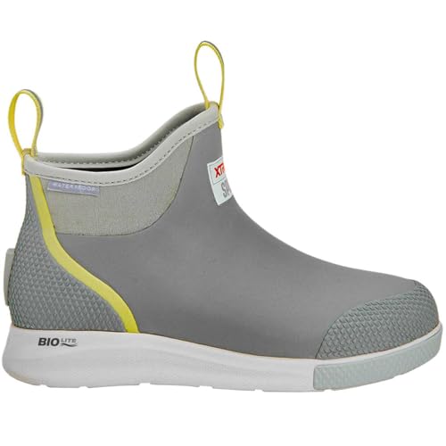 Image of Xtratuf ADSW108M050 Xt W Ankle Deck Gray /Yellow 5
