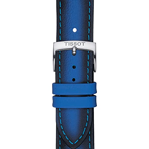Tissot T852046840 20mm Lug Blue Leather Strap by Tissot - Used condition - Image 2