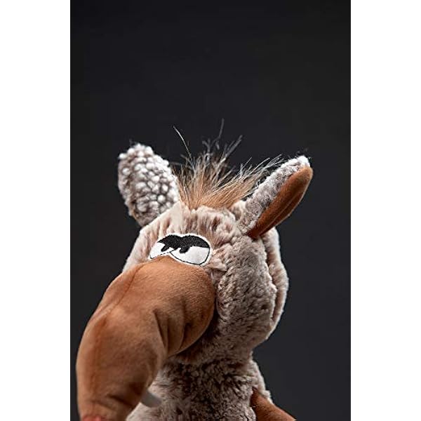 Sigikid Woody Moody Beasts Town 39340 - Peluche consigliato per bambini e adulti, a partire dai 3 anni, marrone/beige