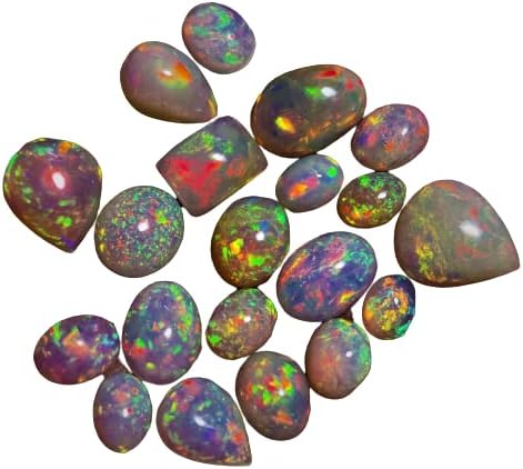 AAAA Ethiopian Opal Loose Gemstone Cabochons - Natural, Perfect for Jewellery Making