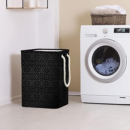 Panier à linge imperméable grand format panier de rangement rétro - 3