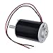 High DC Motor 12V 3500RPM Permanent Magnet DC Motor High Speed Electric Motor High Speed CW CCW 26mm Shaft Length (12V DC 3500RPM)