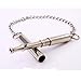 Goclothod Dog Training Whistle Professional Doggie Ultrasonic Whistle Stainless Steel Calling Whistle to Stop Barking (Silver)