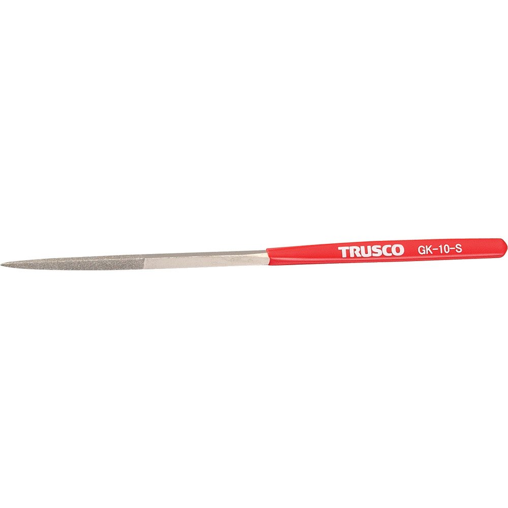TRUSCO GK-10-S Diamond File for Ironwork, Set of 10, Triangular