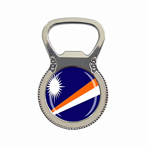 Marshall Islands Nationalflagge Kühlschrankmagnet Flaschenöffner...