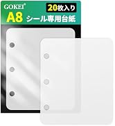 Amazon | GOKEI A7サイズ リフィル 3層構造PPシート A7 ミニ7