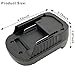 Battery Adapter for Makita to Bosch 18V Lithium-Ion Cordless Tool, Convert Makita 18V LXT Lithium-Ion Batteries BL1830 BL1840 BL1850 BL1860 to Bosch Li-ion Battery Converter BAT609 BAT612 BAT618