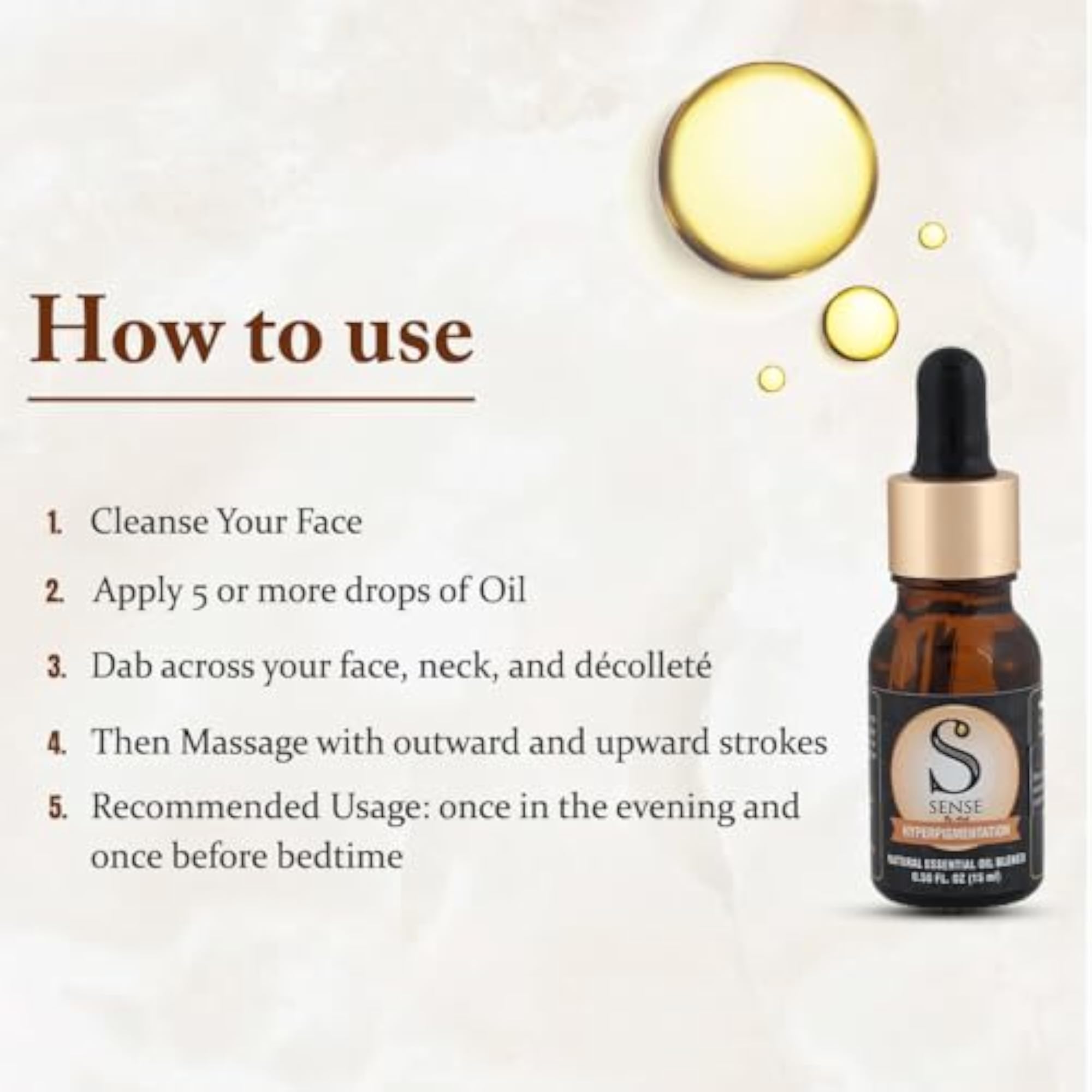 Natural Tea Tree & Turmeric Essential Oil for Hyperpigmentation